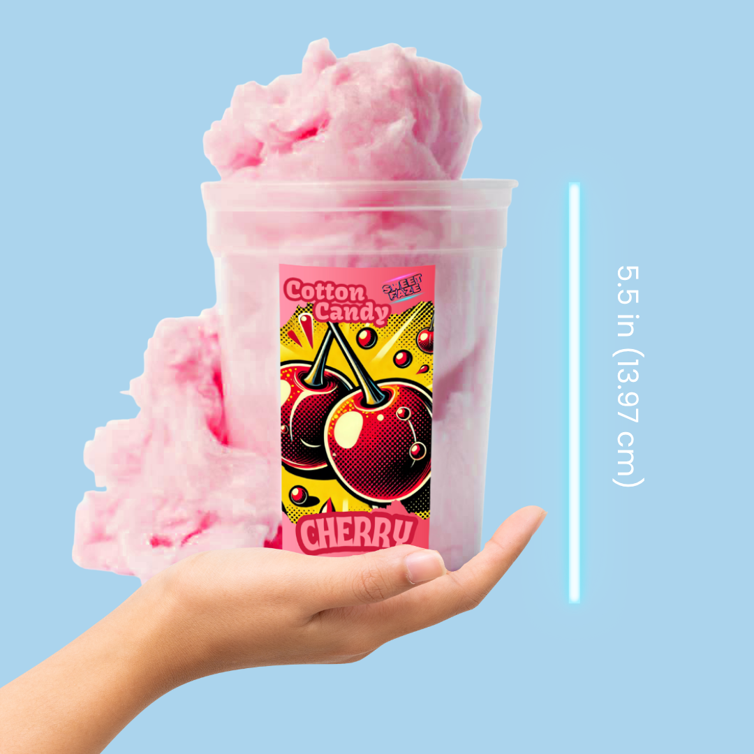 Sweet Faze LLC - Wholesale Cotton Candy - Handmade Cherry Cotton Candy - Wholesale2