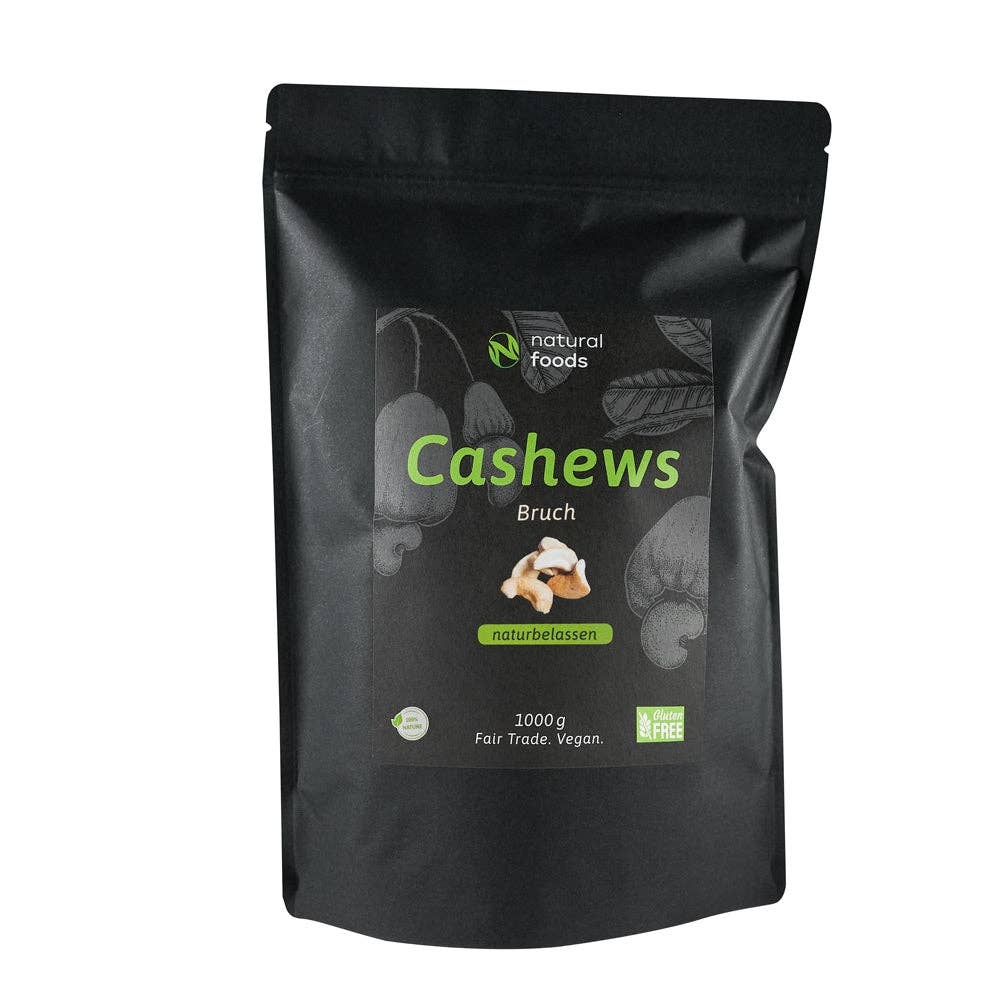 Natfoods GmbH - Venta al por mayor Frutos secos - Anacardos sin tratar, 1 kg0