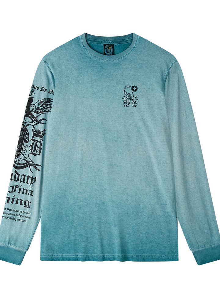 Scorpion Bay - Wholesale Screen Printed T-Shirt - Men's - Men's "Escudo de Armas" long-sleeve T-shirt0