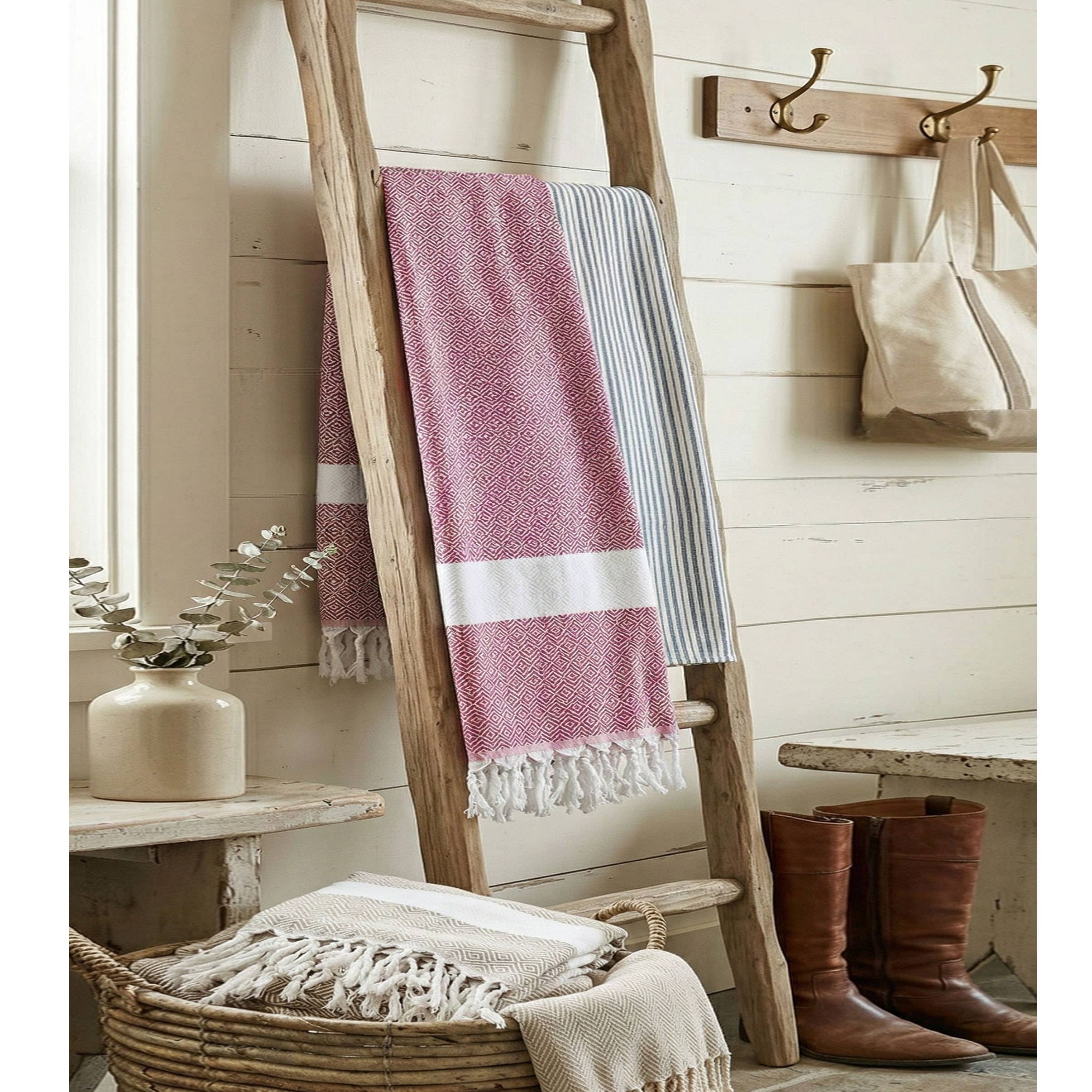 Gia Roma - Wholesale Beach Towel - Blue Turkish Beach Towels or Decorative Towels Handmade100