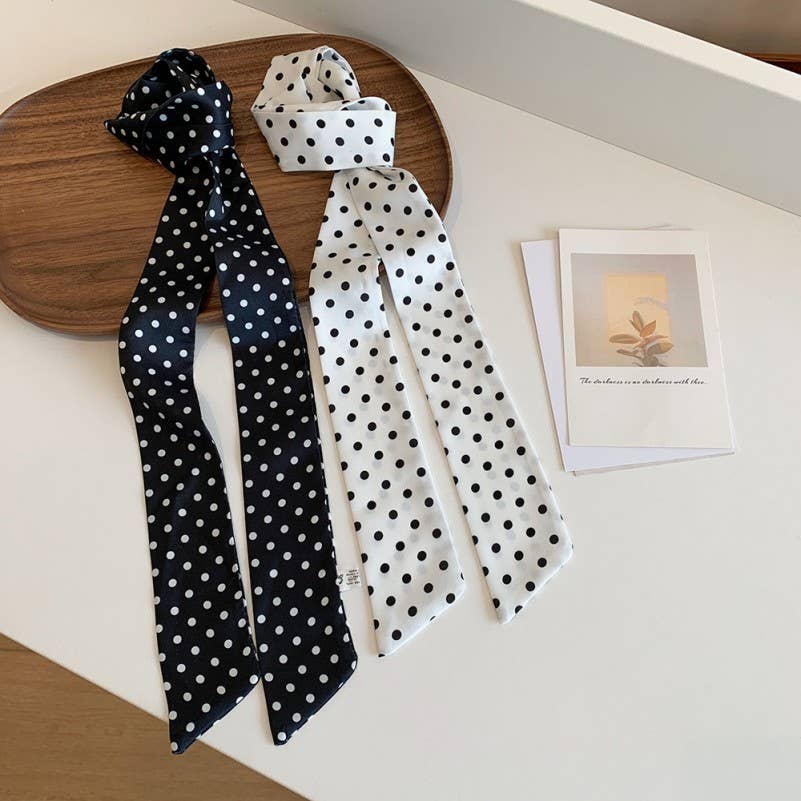 JOSSLYN by wall to wall - Vendita all'ingrosso Sciarpa - Donna - COLLANA SCIARPA TWILLY STRETTA IN SETA MORBIDA | 40SC6952