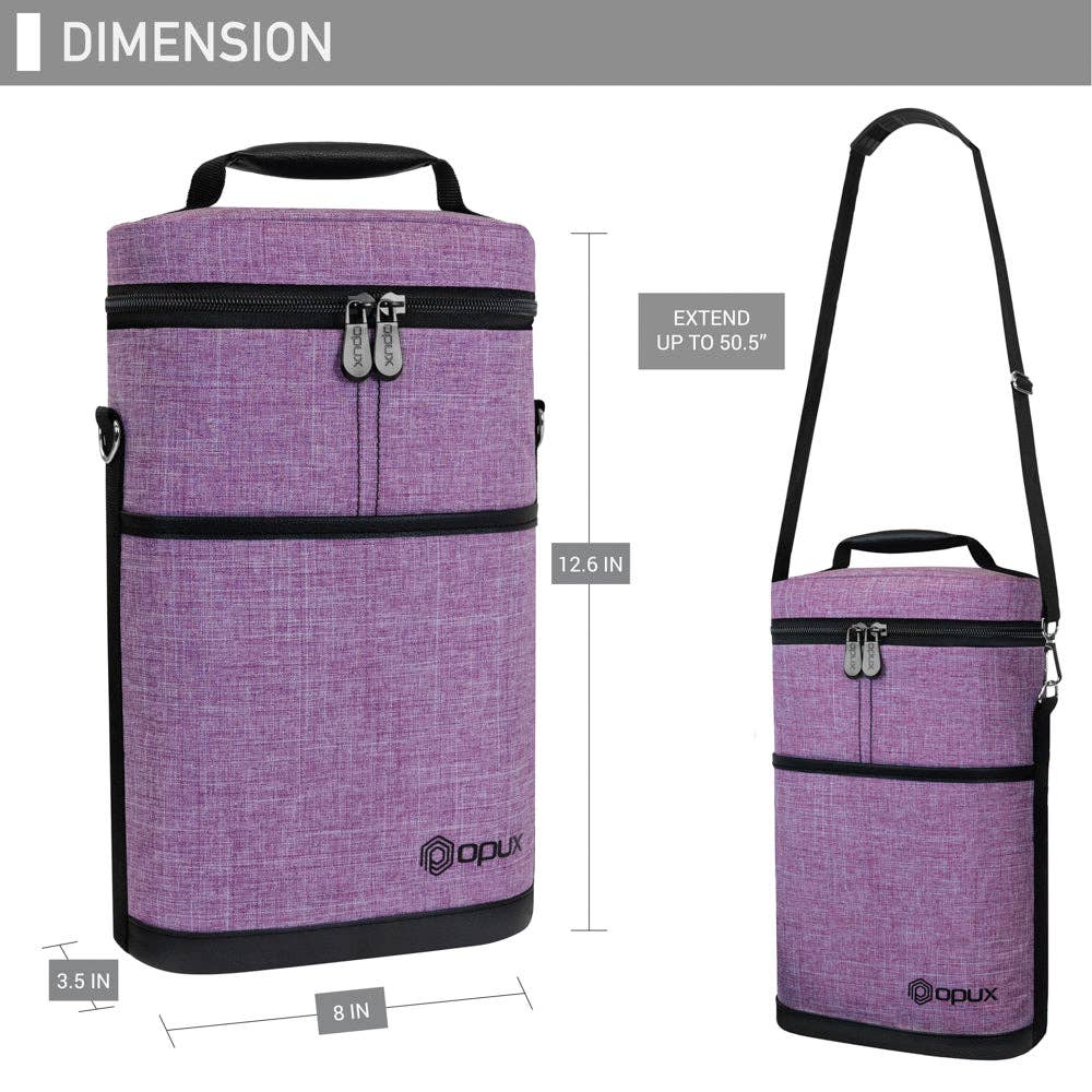 OPUX – Großhandel Weintasche – Weintragetasche für 2 Flaschen53