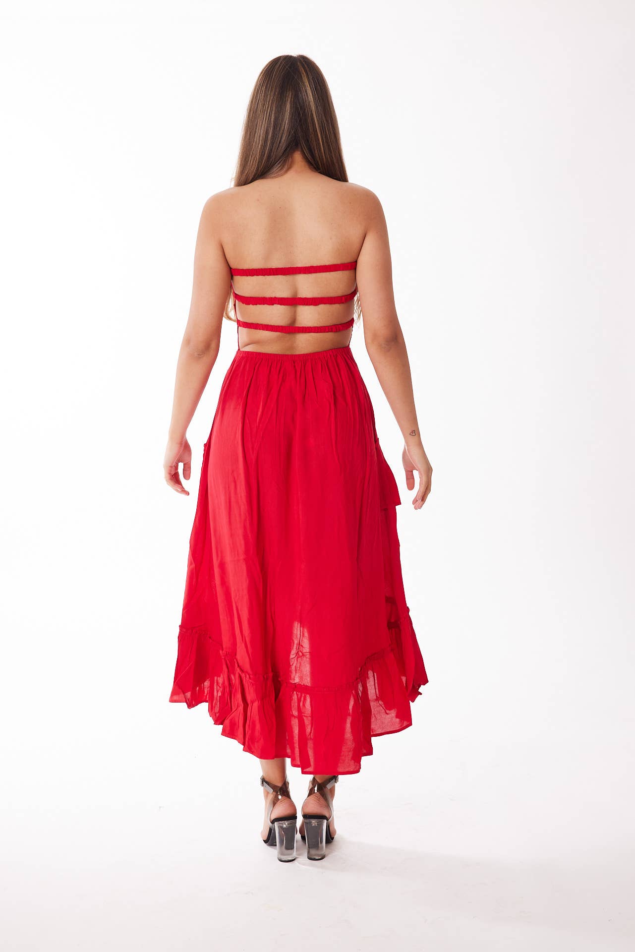 Ranee's – Engroshandel Kjole - Dame – Tre rem kjole2