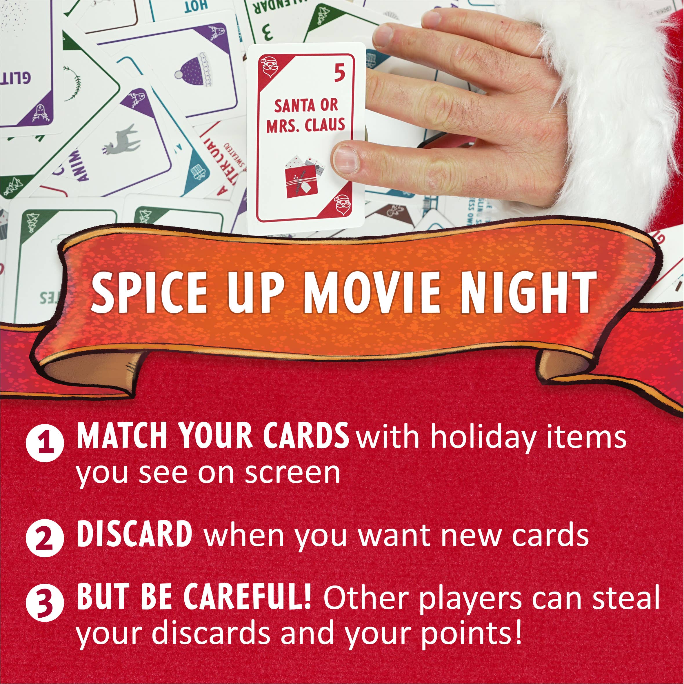 Fink & Fink Games - Wholesale Card Game - Christmas Movie Magic Card Game – Play Along WITH Movies2
