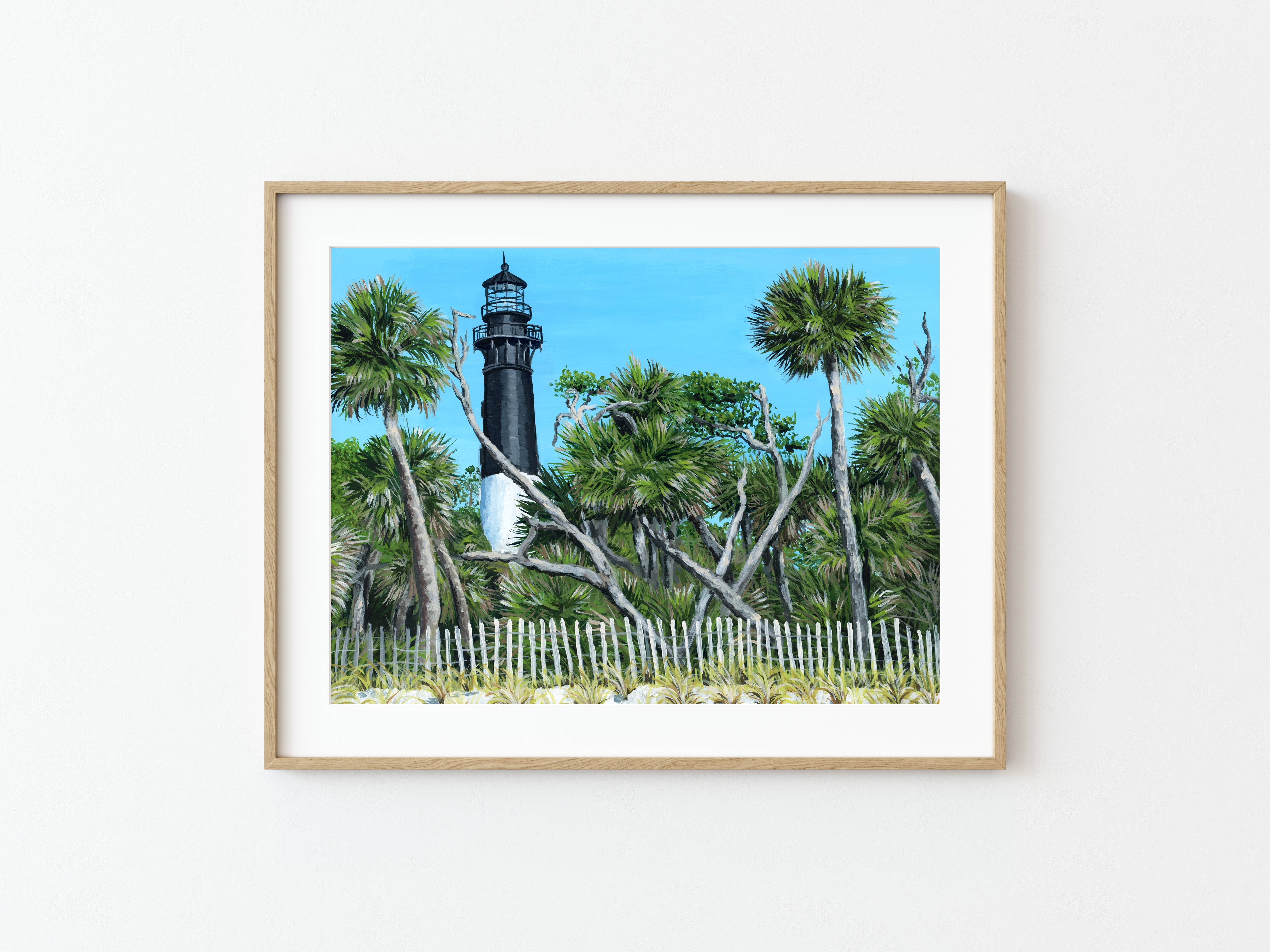 Kristin Holzer Art - Wholesale Art Print - Hunting Island State Park Fine Art Print1