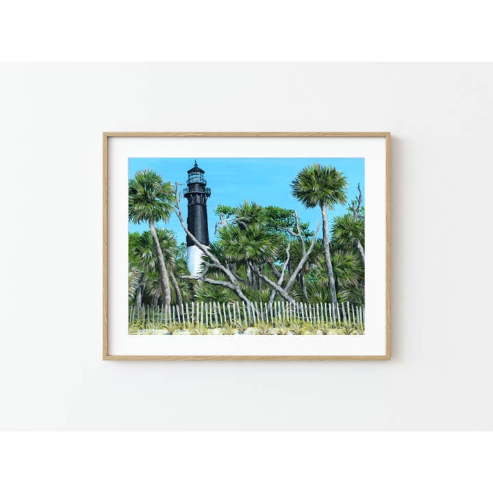Kristin Holzer Art - Wholesale Art Print - Hunting Island State Park Fine Art Print1