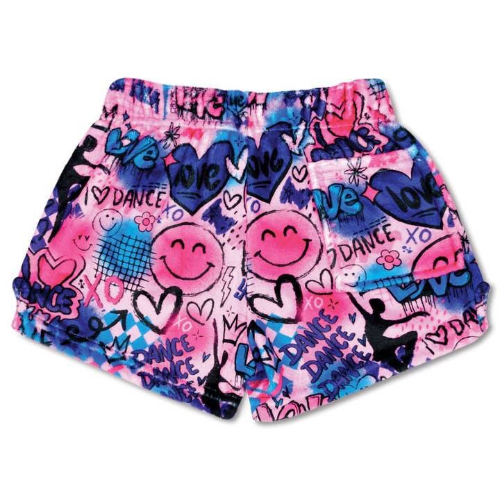 Iscream - Wholesale Shorts - Kids - Corey Paige Dance Plush Shorts-L1