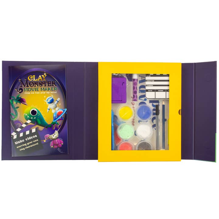 SpiceBox Product Development LTD - Vente Kit de bricolage – enfant - Kits pour enfants Clay Monster Movie Maker1