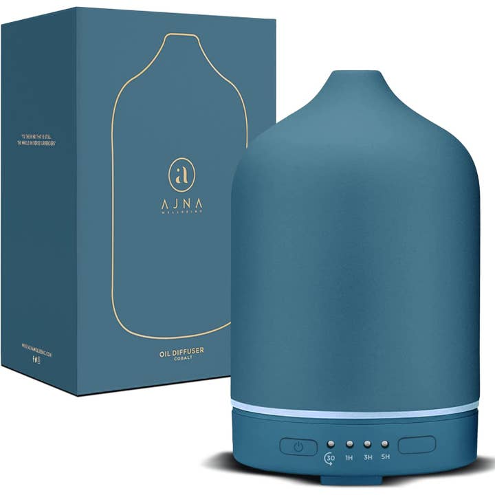 Innovarix - Wholesale Electronic Diffuser - Aroma Diffuser for Essential Oil and Aromatherapy, Blue Teal