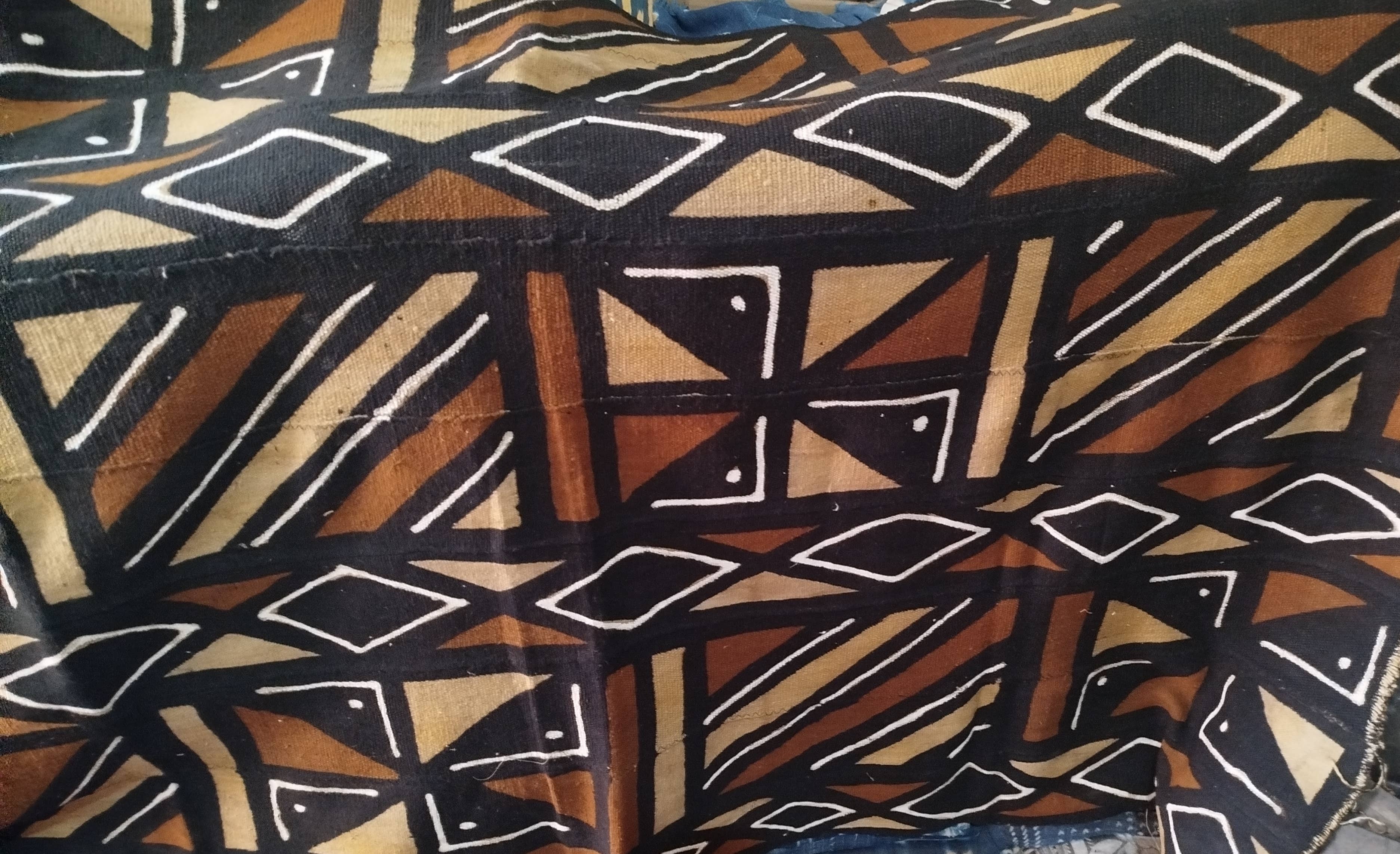 African Craft Collection - Wholesale Throw blanket - African Mudcloth Throws 7