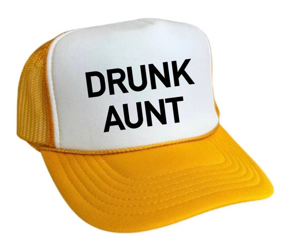 Inappropriate Trucker Hats - Wholesale Trucker Hat - Women's - Drunk Aunt Trucker Hat31
