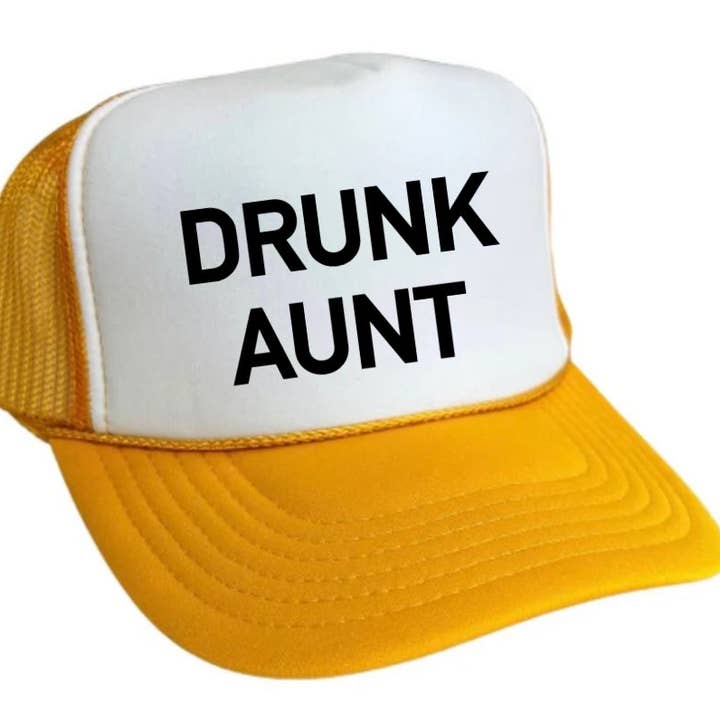 Inappropriate Trucker Hats - Wholesale Trucker Hat - Women's - Drunk Aunt Trucker Hat31