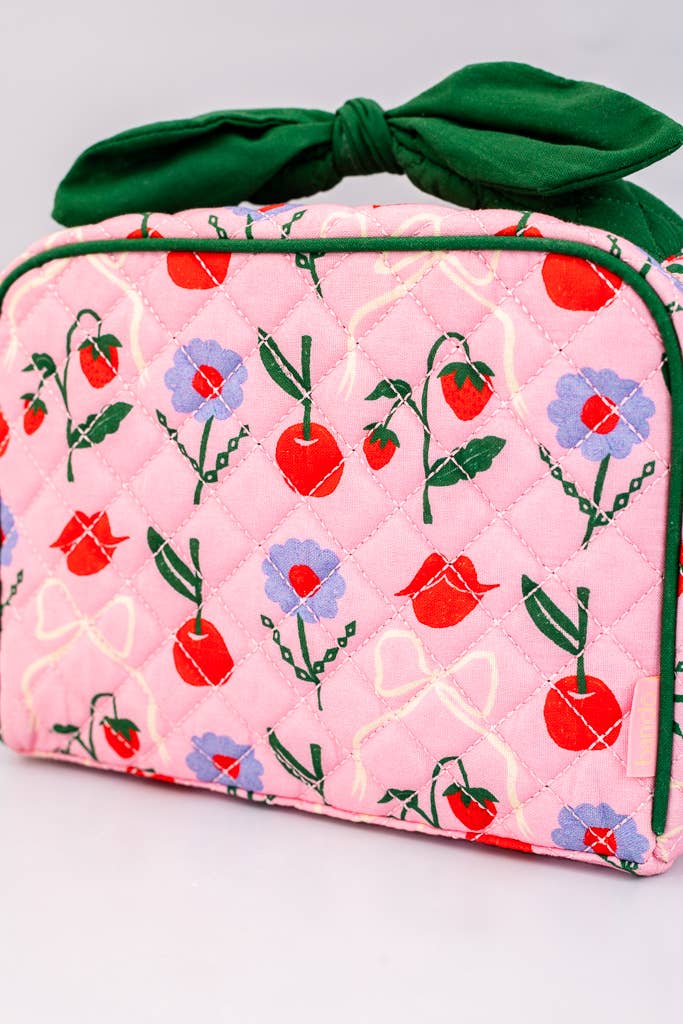 Ban.do - Wholesale Toiletry Bag - Women's - Getaway Toiletry Bag, Cherry Lips1