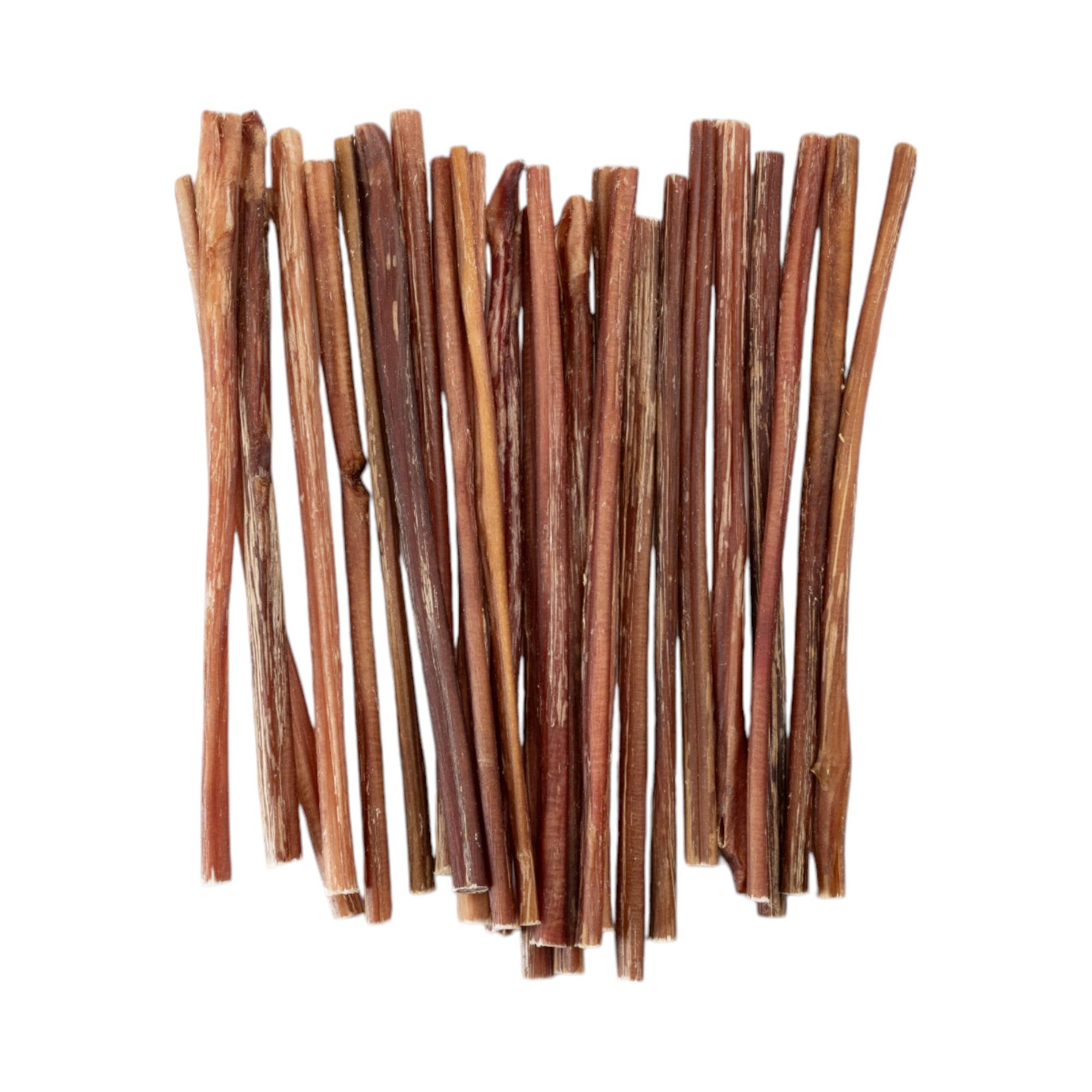 Jojo Modern Pets - Wholesale Pet treats – Dog - Natural Beef Bully Sticks for Dogs - 12" Thin (25/Bag)