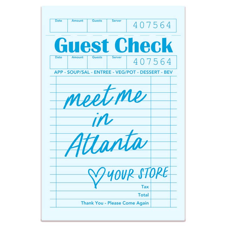 Mugsby - Wholesale Sticker - Personalized City Guest Check Sticker Decal, Custom Sticker