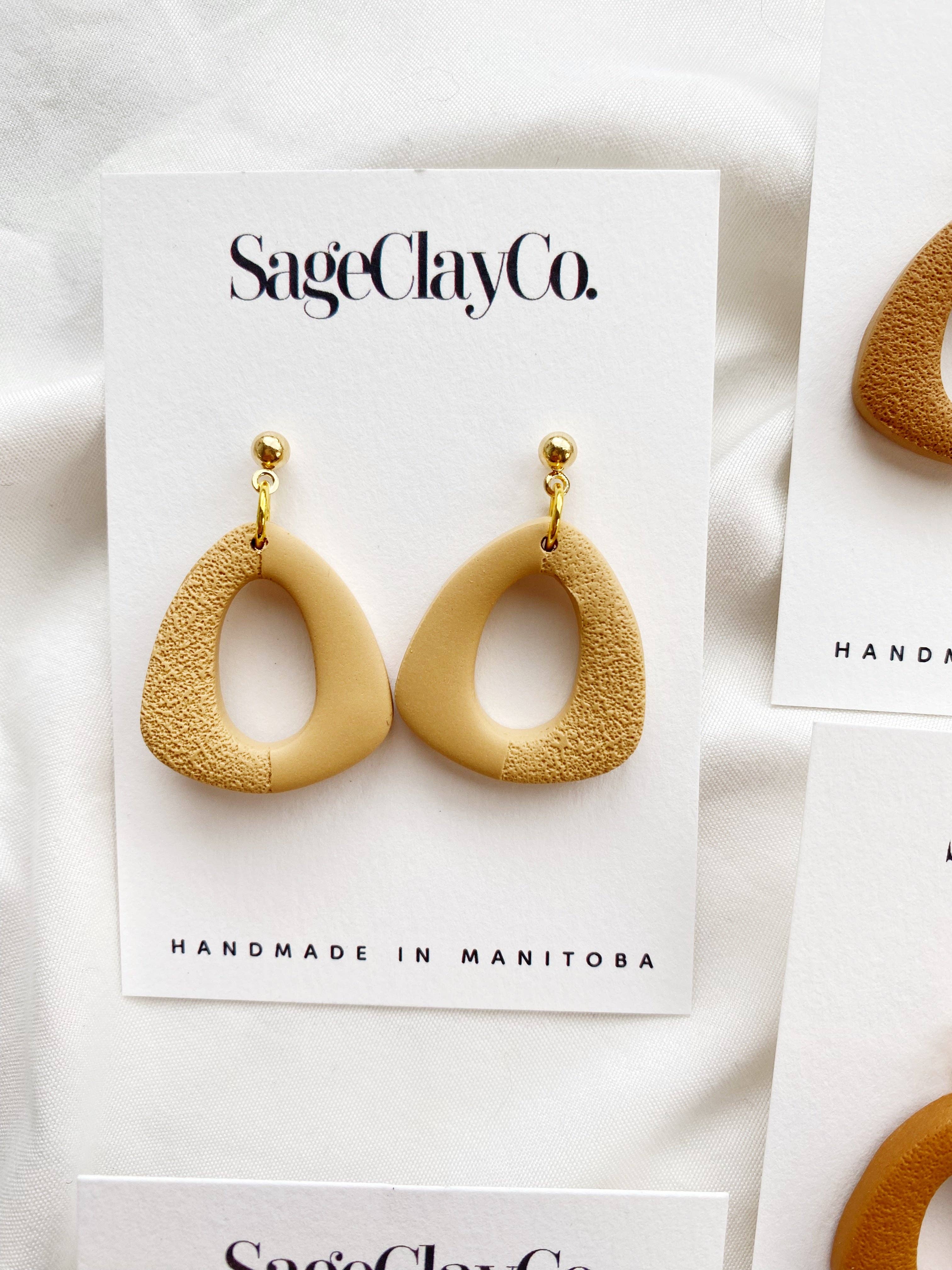 SageClayCo – wholesale Dangle earrings – Miley | Handmade Polymer Clay Earrings2