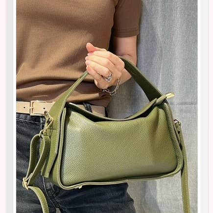 Z et Z - Wholesale Shoulder Bag - Women's - Grained leather handbag1