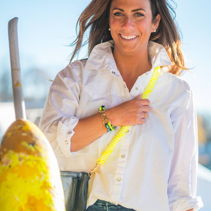 Easkey Right - Wholesale Bag Strap - Women's - Starboard Crossbody Strap - Day Glow Yellow1