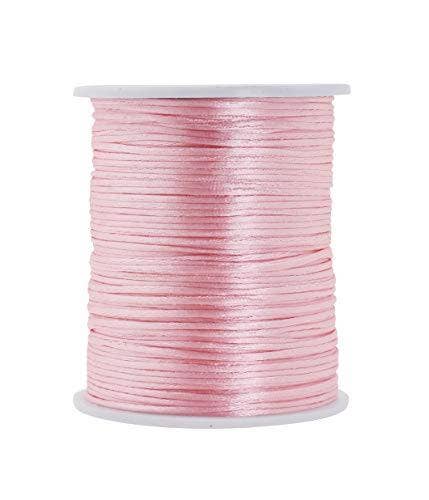 Mandala Crafts - Wholesale Craft Supplies - Mandala Crafts Satin Rattail Cord String from Nylon for Chinese Knot, Macramé, Trim, Jewelry Making12