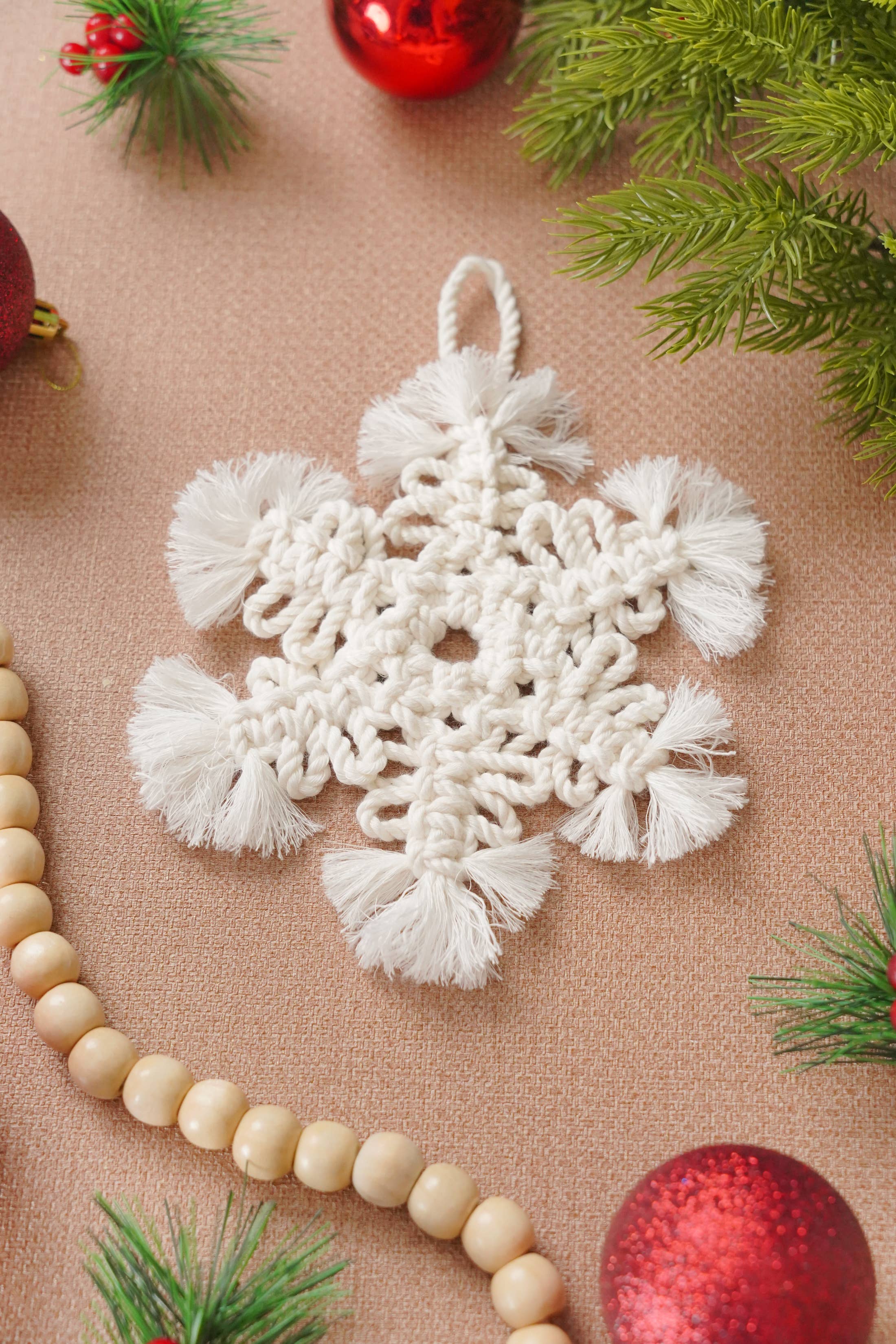 BeanDaikon - Wholesale Ornament Set - Christmas Snowflakes Ornament - X5410