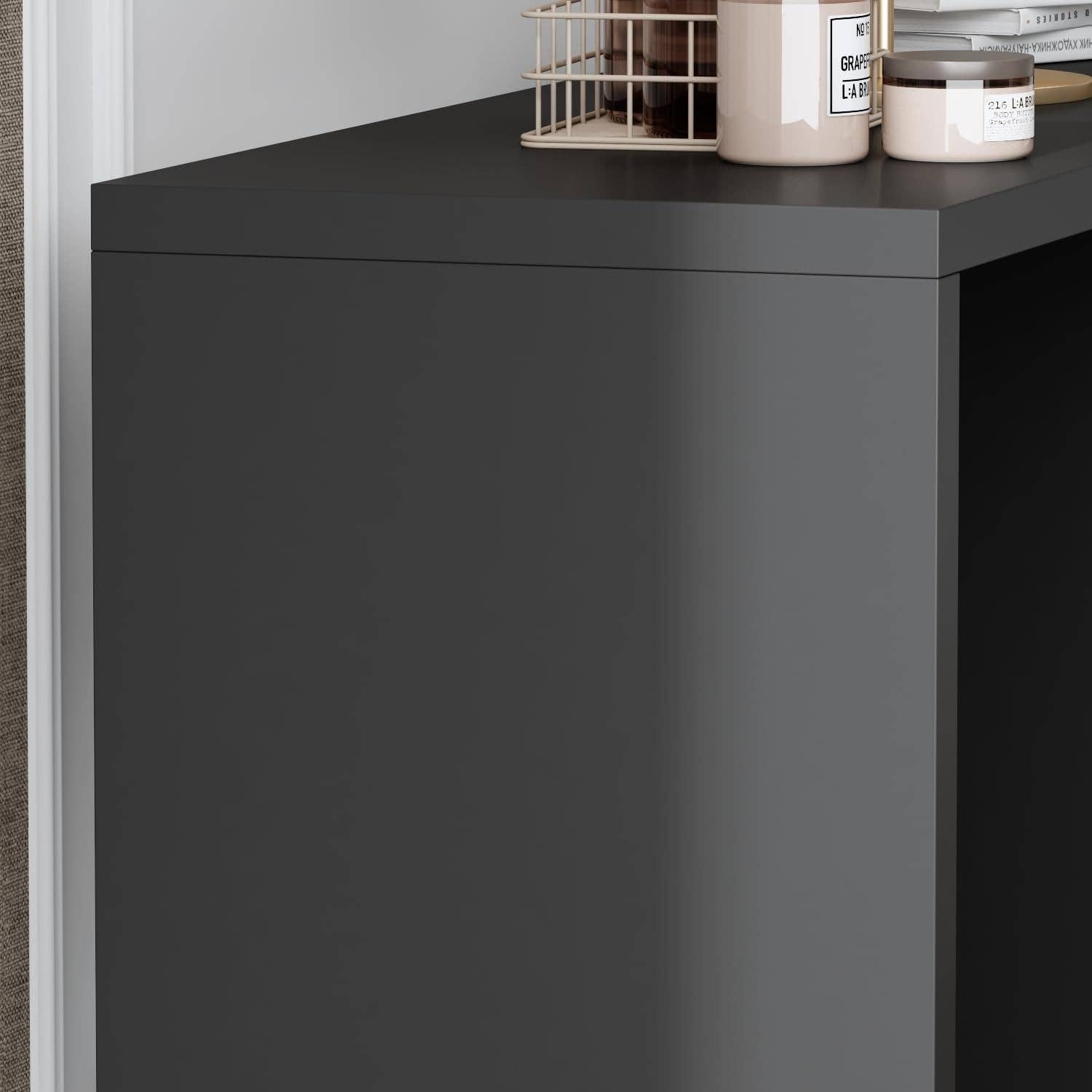 Black 6 Drawer Dresser With Rotatable Extendable Tabletop for wholesale on Faire5