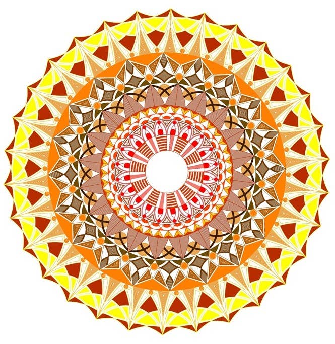 Nawras – Impressão artística por atacado – Mandala 11