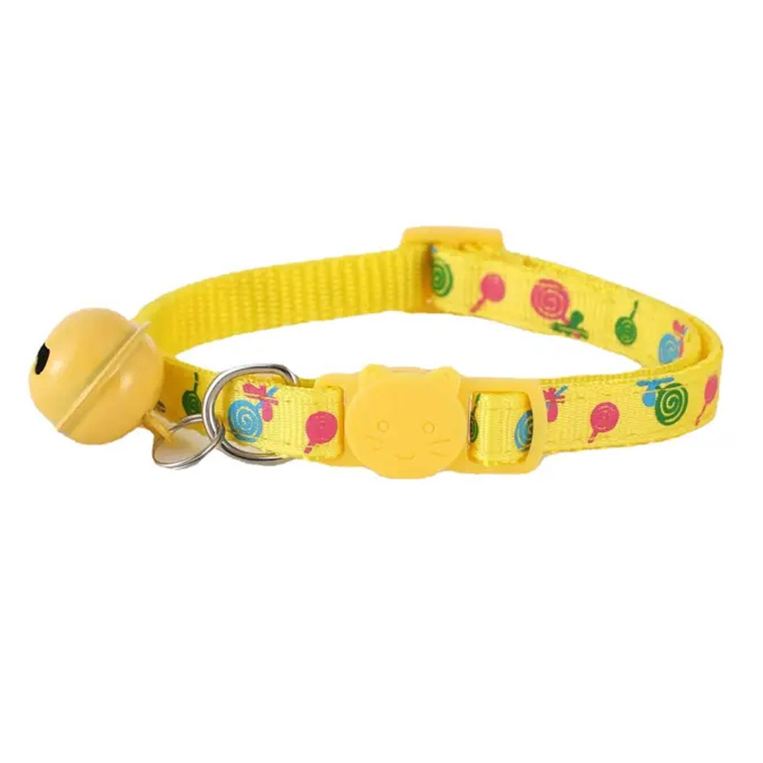 Super Santa - Wholesale Pet Collar - Cat - Printed Cat Collar with Bell - Bulk Assorted3