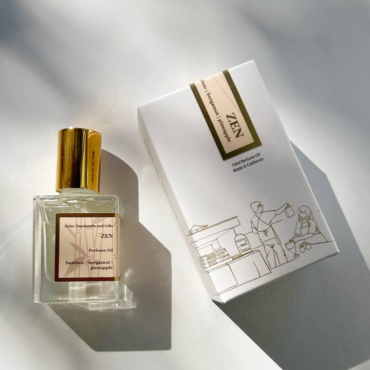 Zen - Roll On Perfume Oil (w/ New Packaging Box) for wholesale by Kyler Handcrafts and Gifts