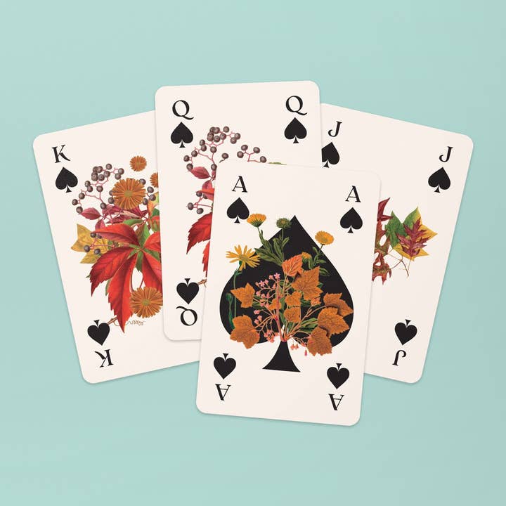 Mon Petit Art - Wholesale Playing Cards - Playing Card Game - Mini Card Deck "Botanical Art"1