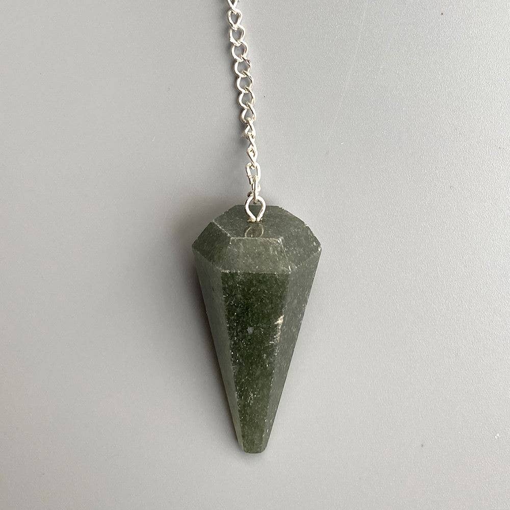 VIE – Engroshandel Meditationsudstyr – Pendul med kæde og 30 mm krystalsten67