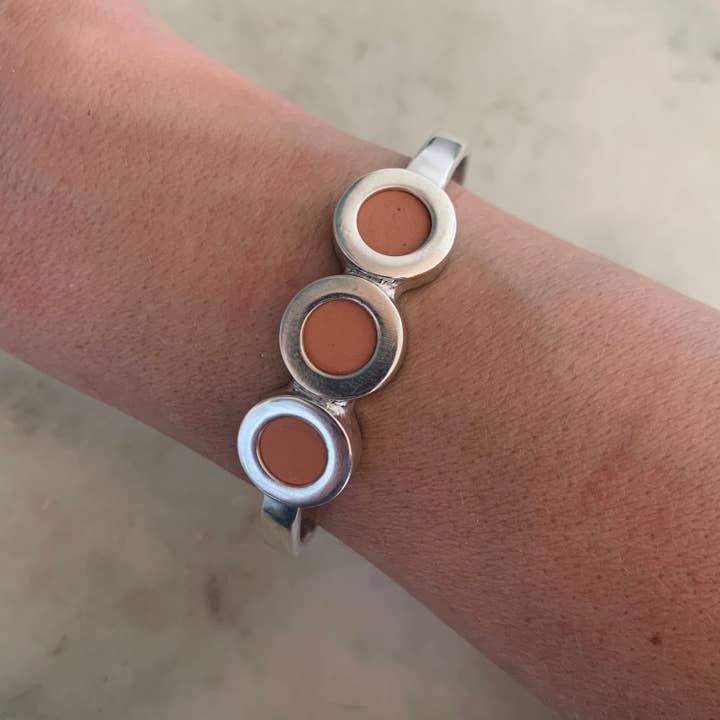 Mimosa Handcrafted - Wholesale Cuff Bracelet - ESSENTIAL OIL DIFFUSER CUFF