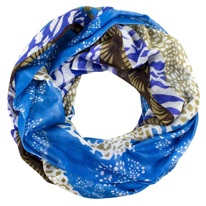 Sunsa – wholesale Halsduk - Dam – Sunsa Loop Halsdukar, Dam Loop Tyg Halsduk, Rund Halsduk