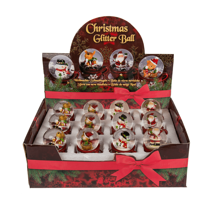 Out of the blue KG - Wholesale Christmas Decoration - Polyresin snow globe, Christmas figurines,3