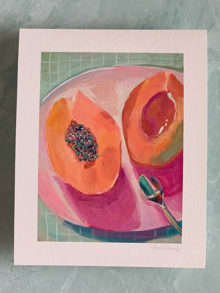 Freshly Picked, Fine Art Print for wholesale by Lindsay Wilkins Art