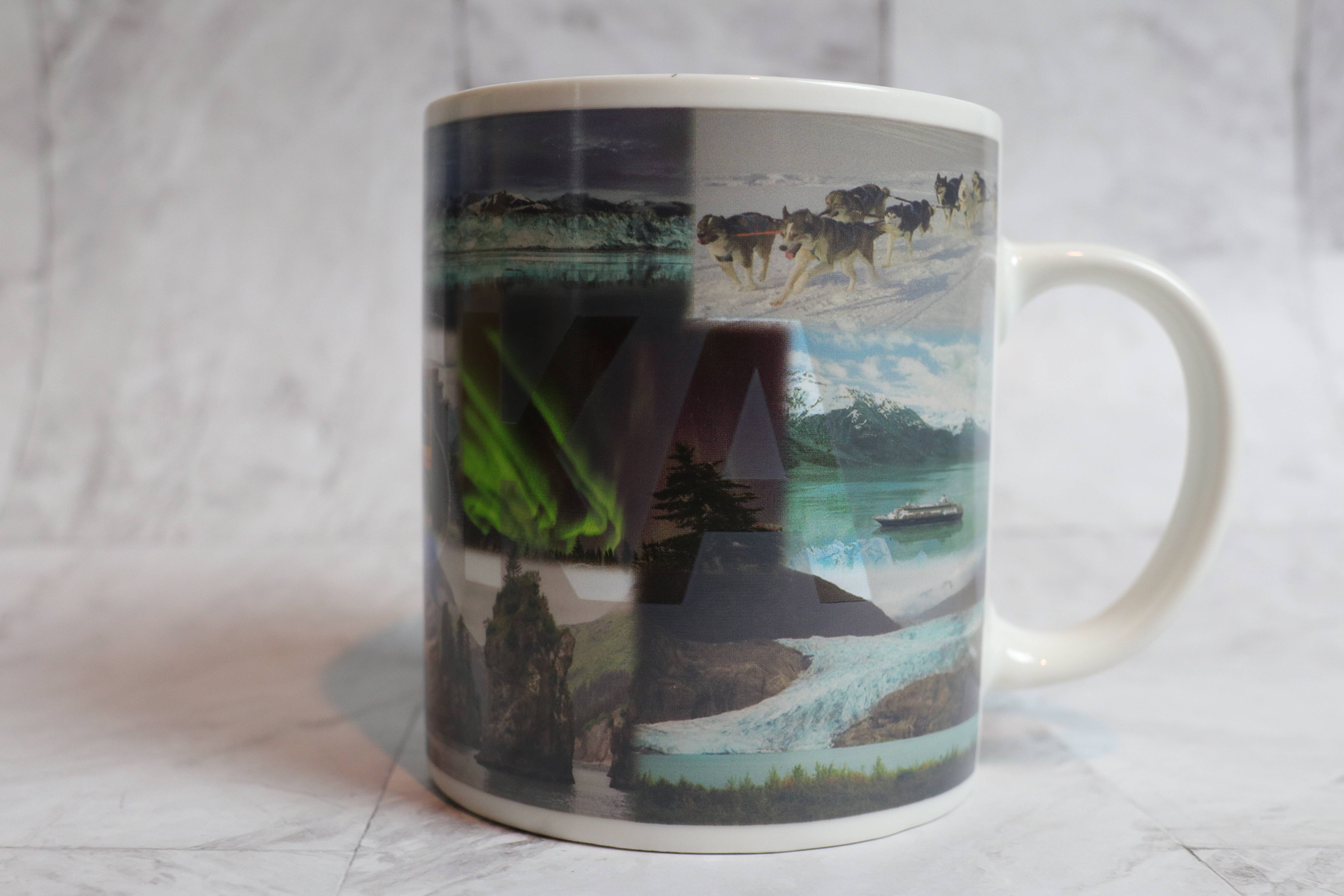 Sunkiss - Wholesale Coffee Mug - State of Alaska Color Changing Coffee Mug9
