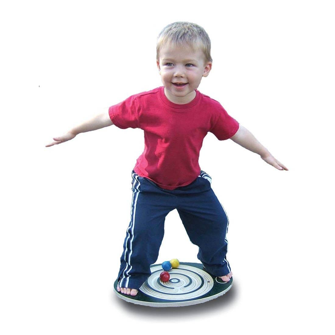 Challenge and Fun, Inc. - Wholesale Wood Toy - Kids - Labyrinth Balance Board - Junior1