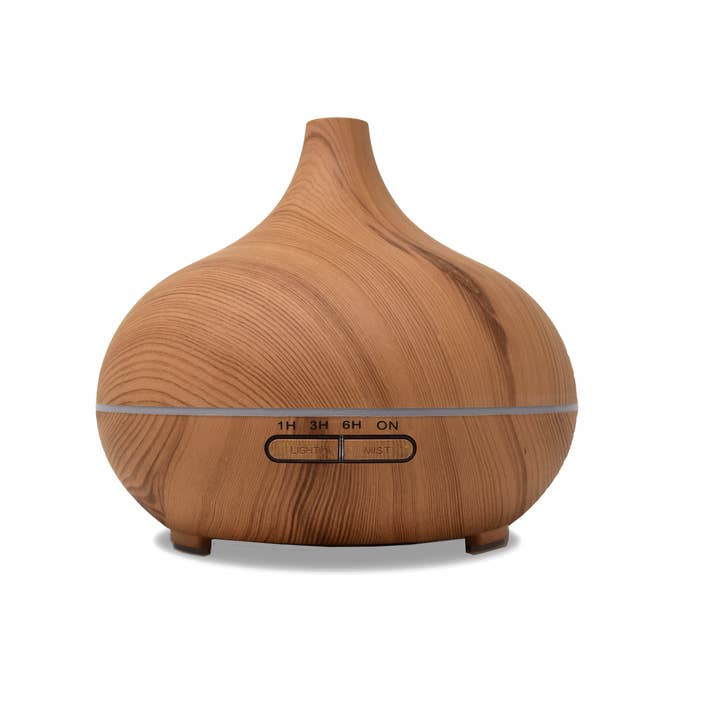 Belle Aroma® - Wholesale Electronic Diffuser - Bamboo Teardrop Ultrasonic Essential Oil Diffuser