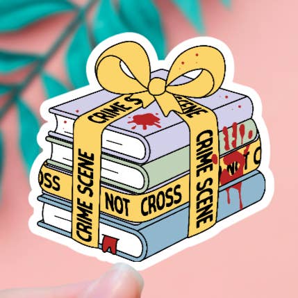 EnchantingSunshine - Wholesale Sticker - True Crime Books Sticker0
