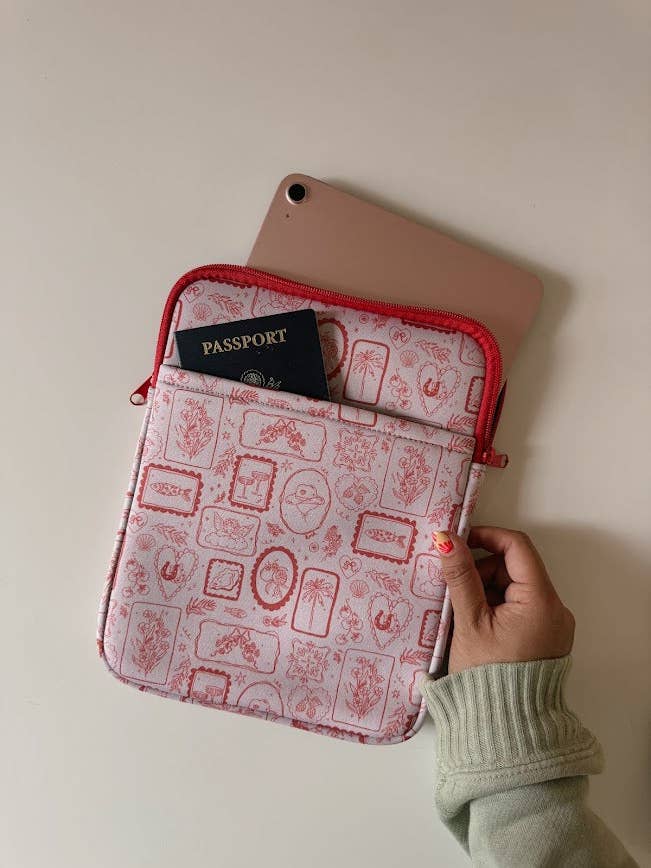 Seaside Dreams Tablet and Book Sleeve for wholesale by kash co studio