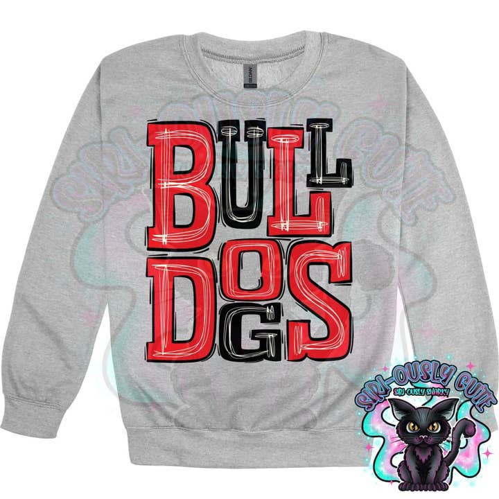 Sporty Bulldogs - Red Black for wholesale by Siri-Ously Cute