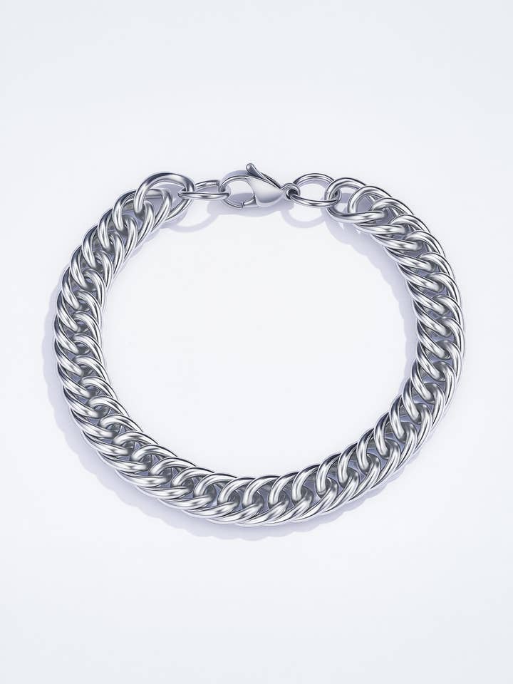 20cm stainless steel bracelet 324OP48 for wholesale by BYREN | ÉLINE L'ATELIER
