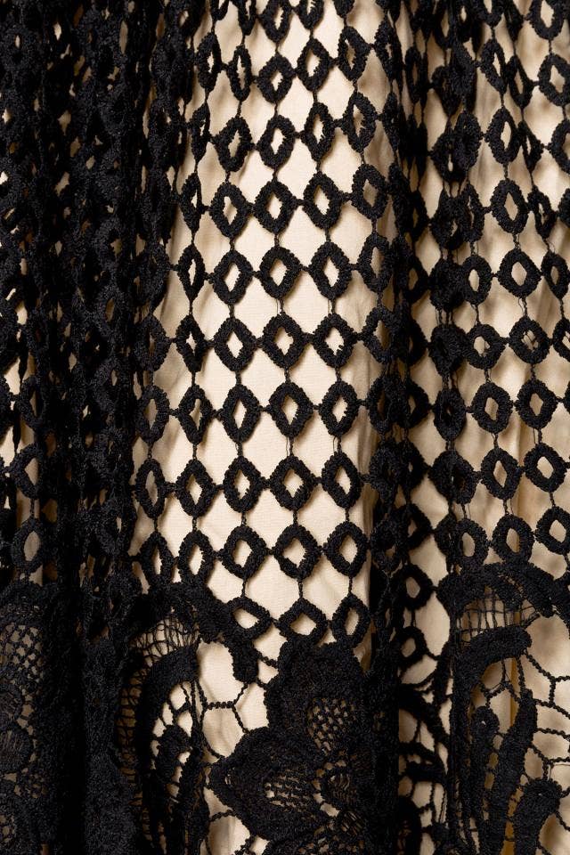 Black Swingkleid Mit Spitze for wholesale on Faire3