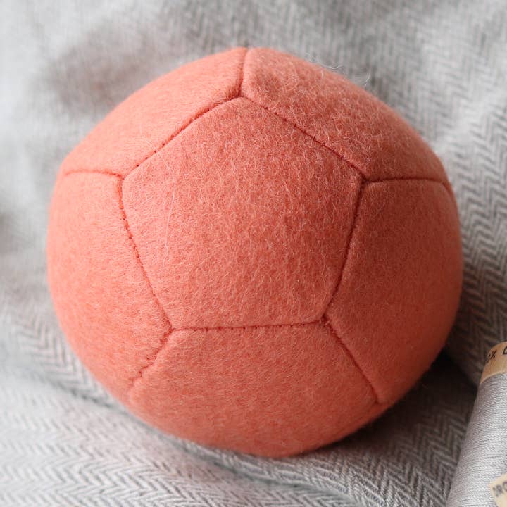 Felt Ball Rattle Blocks + Tote Bag - Primary Colors Trio for wholesale by thistledown kind