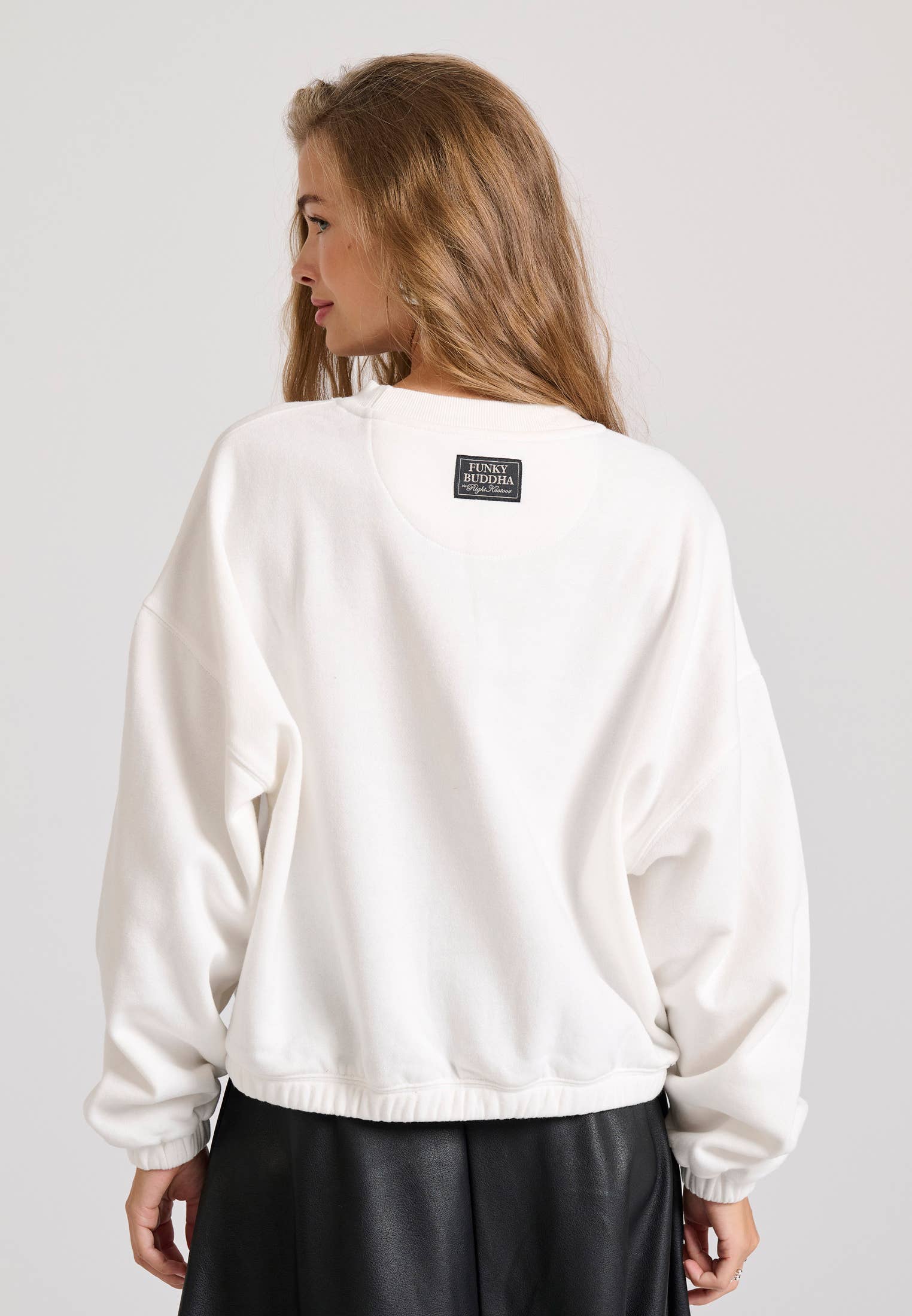 Funky Buddha - Wholesale Sweatshirt - Women's - Ladies Crew Neck Sweater23