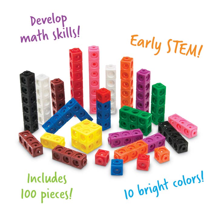 MathLink® Cubes, Set of 100 for wholesale by Learning Resources