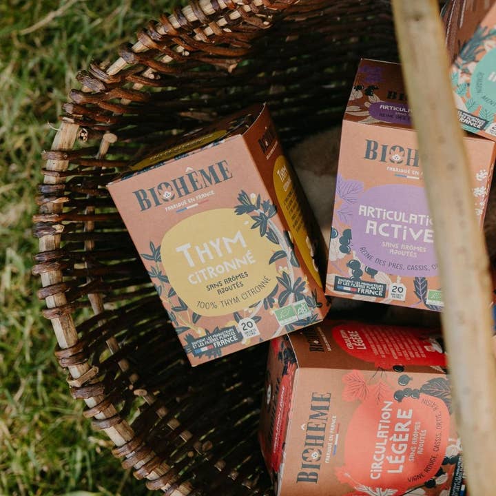 Biohême - Wholesale Health/Detox Tea - Lemon Thyme Infusion - X20 Tea Bags1