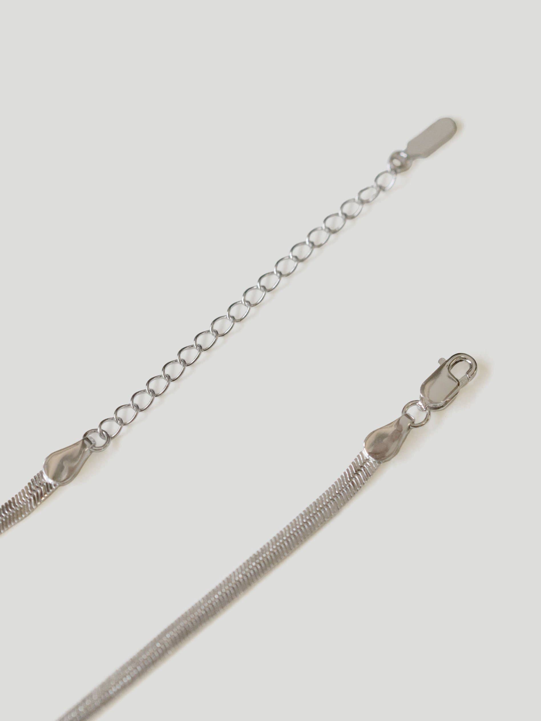 CURIOUS CREATURES – Engroshandel Led/kæde halskæde – Sildeben halskæde (sølv)3