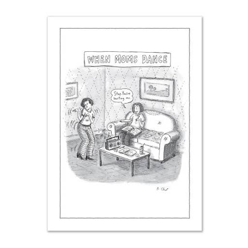 WHEN MOMS DANCE - 5 x 7 MOTHER'S DAY for wholesale by Nelson Line