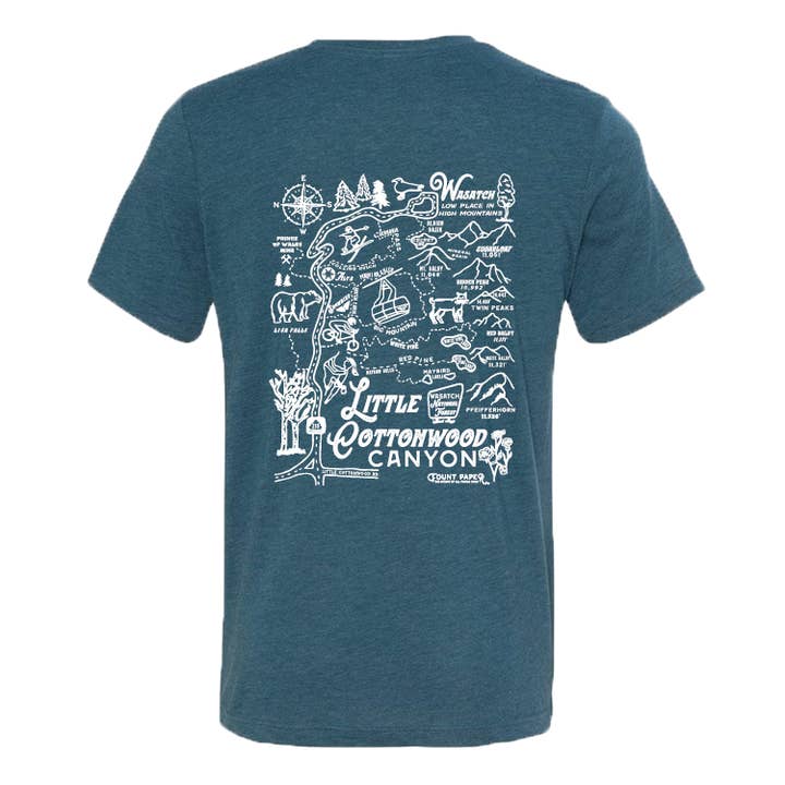 Camisa Little Cottonwood Canyon para venta al por mayor de Fount Paper