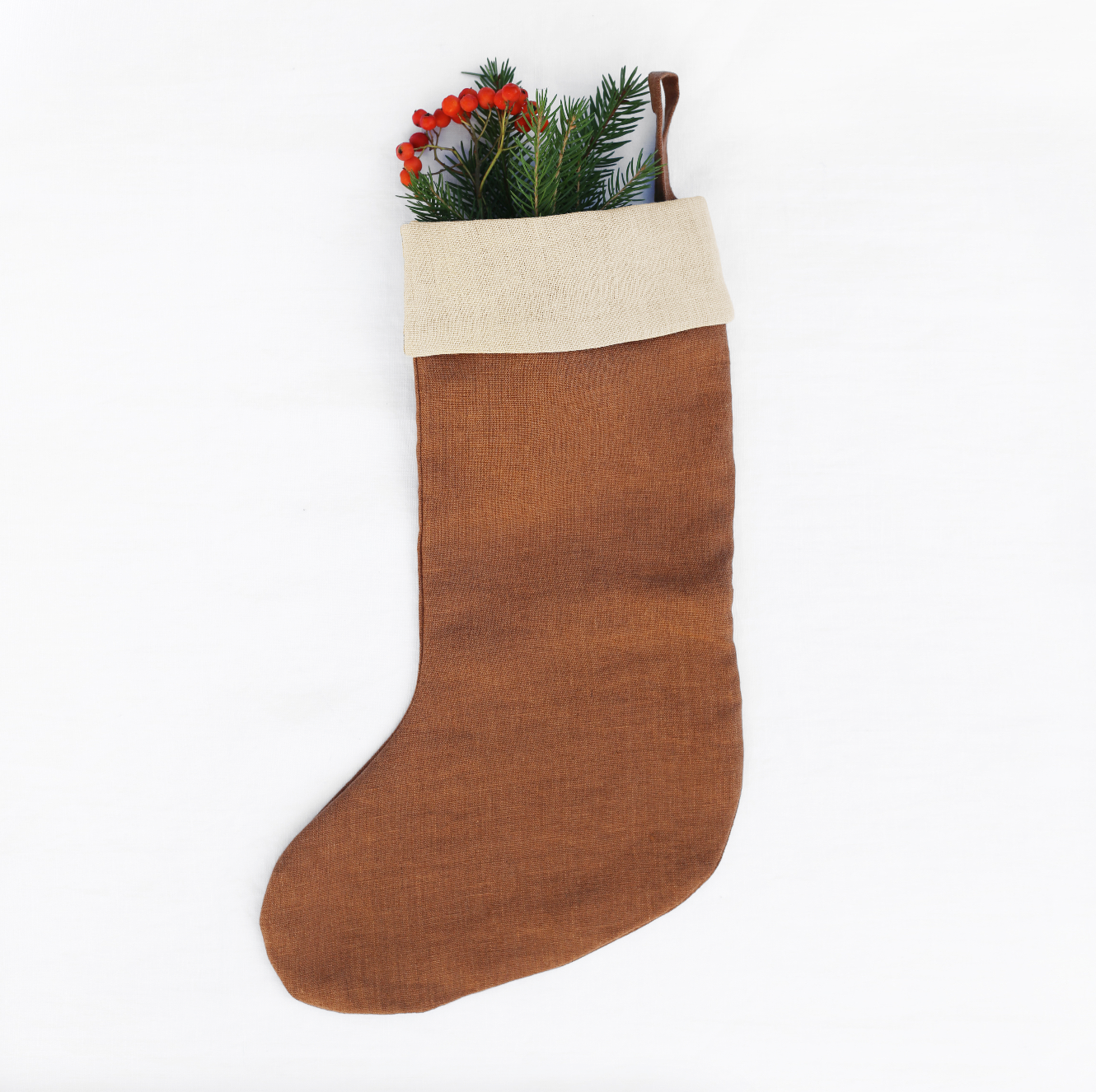 MagicLinen (We handle U.S. import procedures for you) - Wholesale Holiday Stocking - Linen Christmas stockings in 5 colours | Zero-Waste2